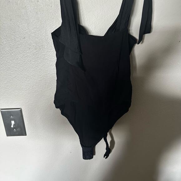 Lola Free people black bodysuit sz m - Picture 7 of 7